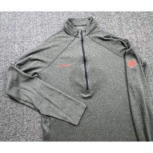 Mammut 1/2 Zip Long Sleeve Outdoor Ski Pullover Polartec SZ M Go Dry Base Wool